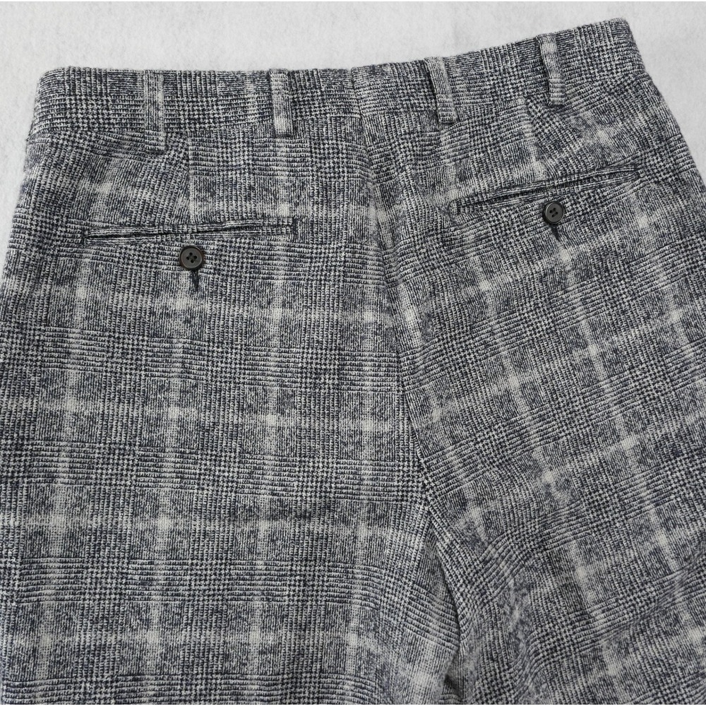Suitsupply x Ferla Hudson 36R Alpaca Cotton Glen Check Windowpane Flannel Suit - Picture 13 of 16